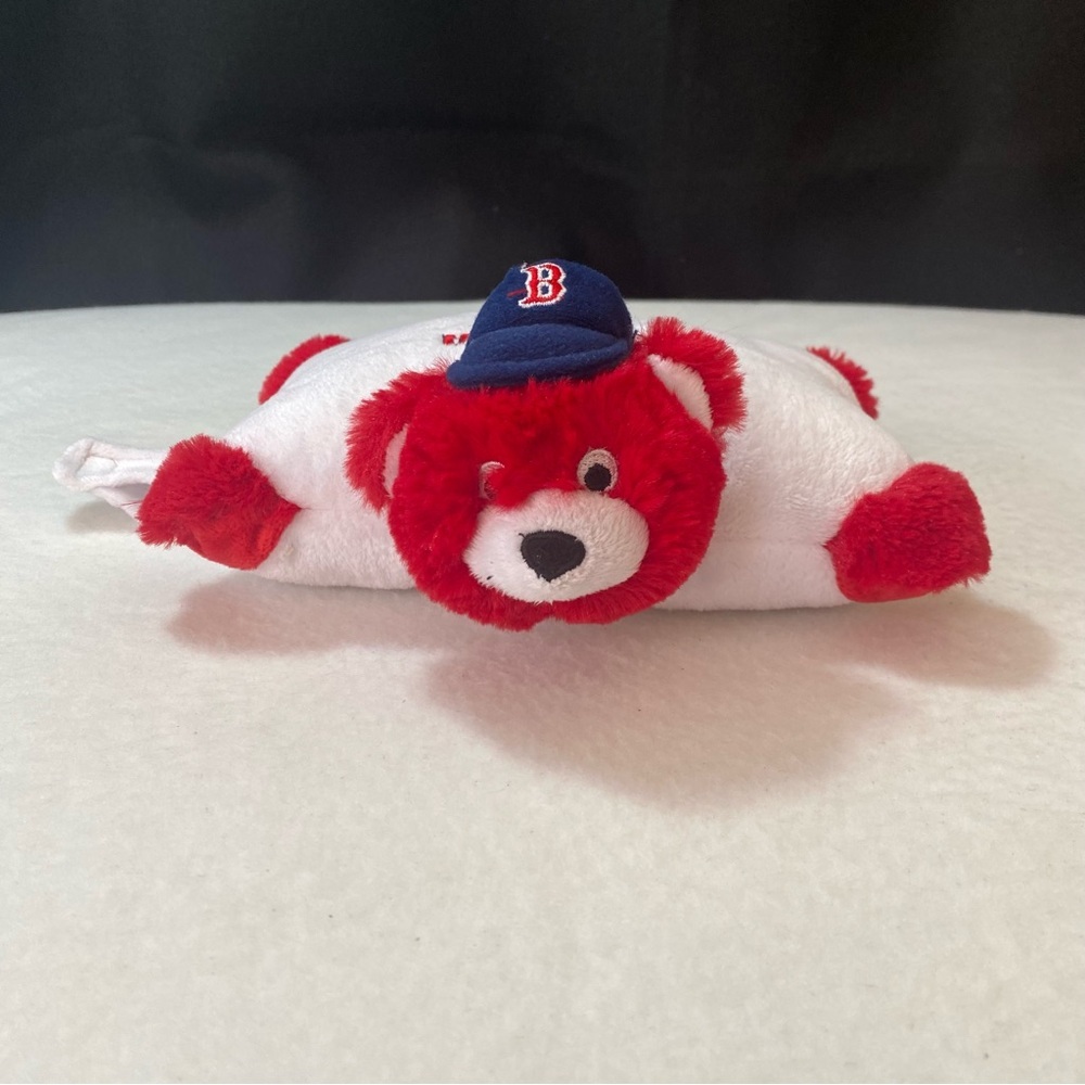 MLB Boston Red Sox My Pillow Pets Minis Pedroia 15 Plush Stuffed Animal Red Bear